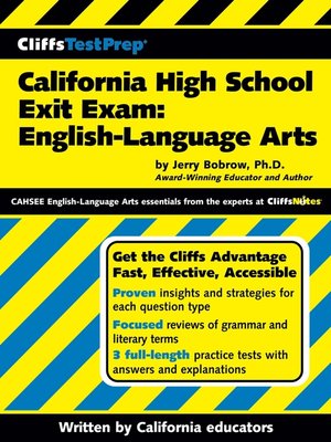 cover image of CliffsTestPrep California High School Exit Exam